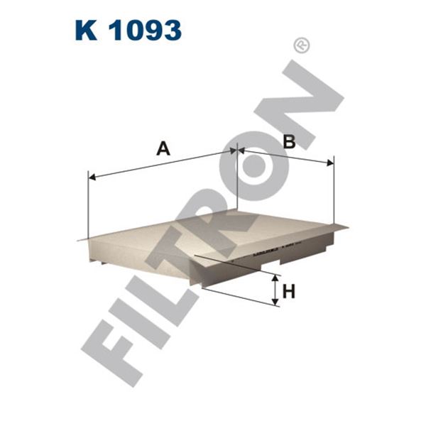 Filtre d'habitacle Filtron K1093