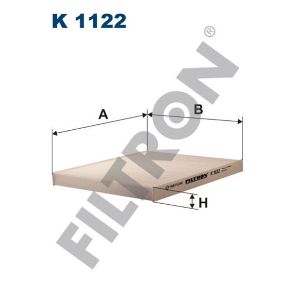 Filtre d'habitacle Filtron K1122