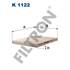 Filtre d'habitacle Filtron K1122
