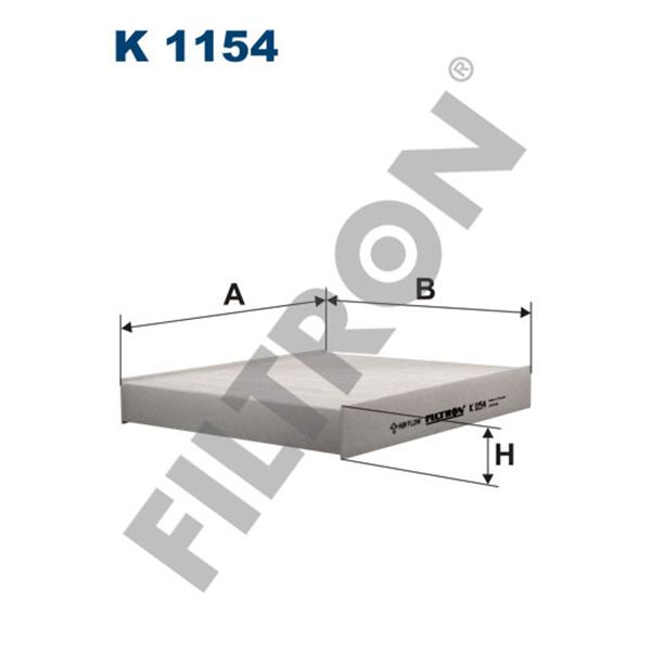 Filtre d'habitacle Filtron K1154