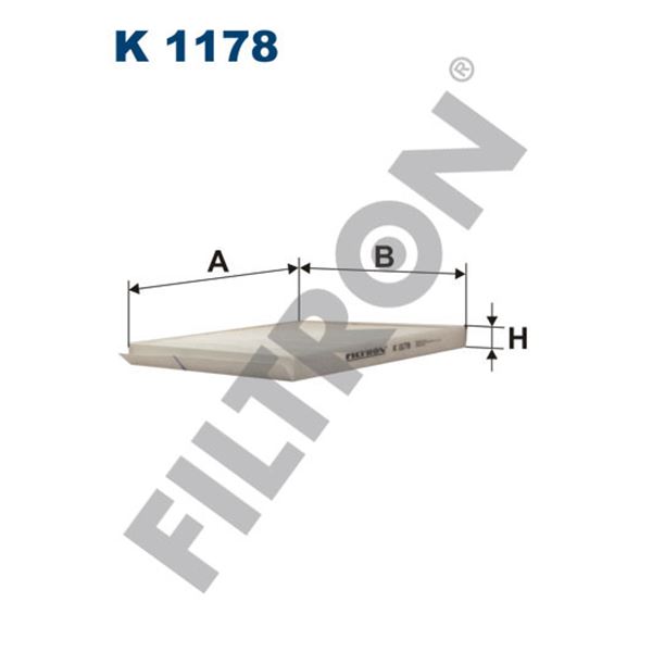Filtre d'habitacle Filtron K1178