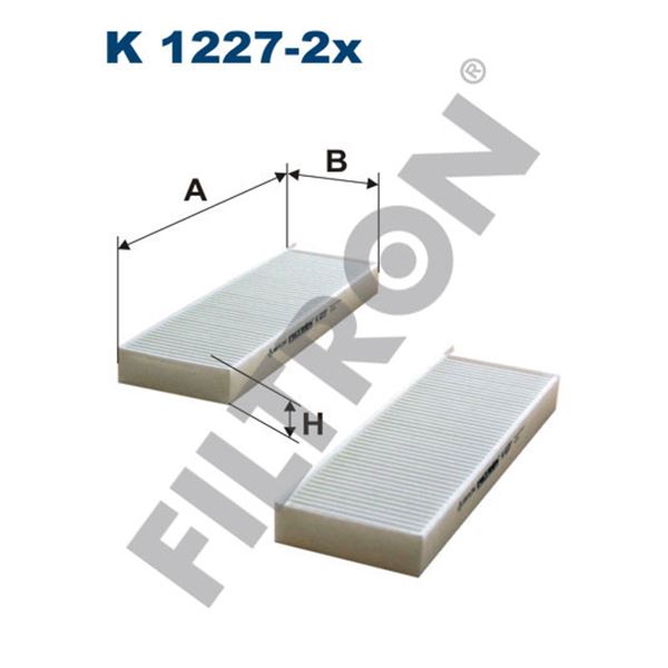 Filtre d'habitacle Filtron K1227-2X