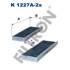 Filtre d'habitacle Filtron K1227A-2X
