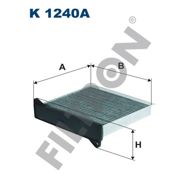 Filtre d'habitacle Filtron K1240A