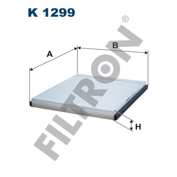 Filtre d'habitacle Filtron K1299