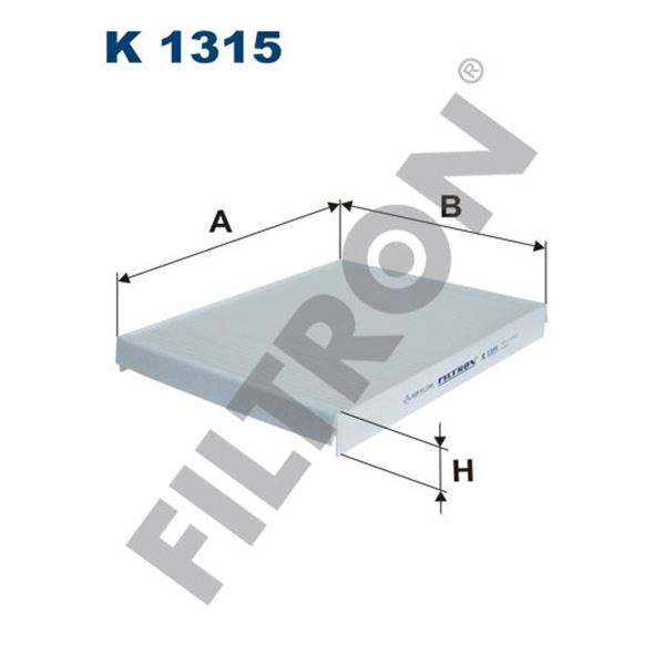 Filtre d'habitacle Filtron K1315