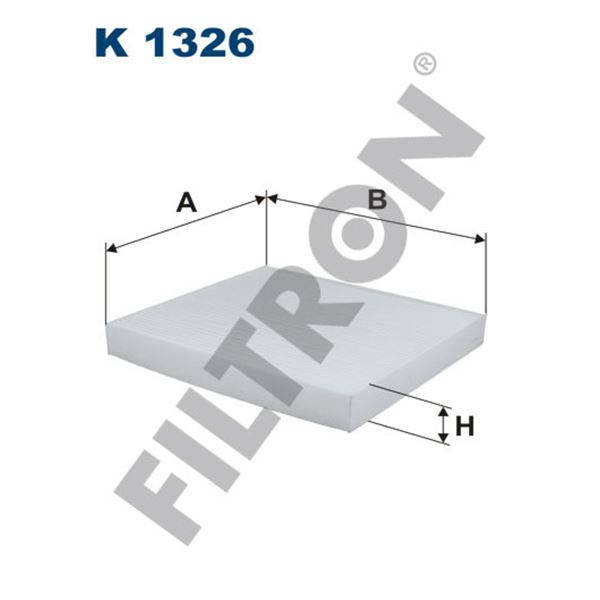 Filtre d'habitacle Filtron K1326