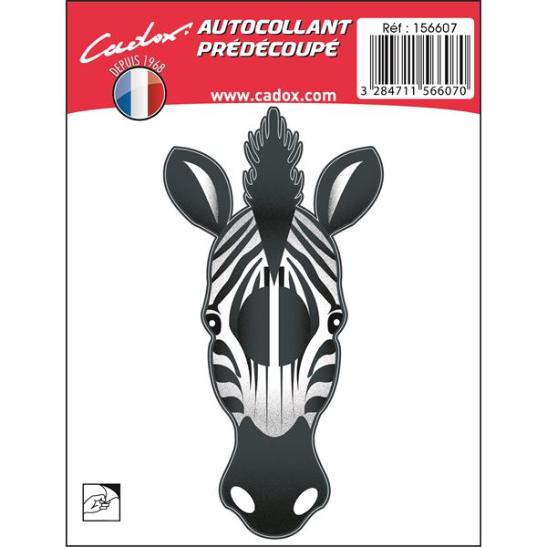 MINISTICKER CARROSSERIE ZEBRE CADOX