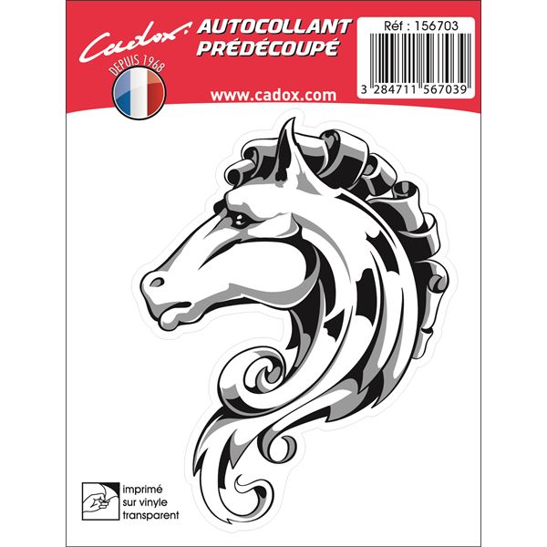 MINISTICKER CARROSSERIE CHEVAL CADOX