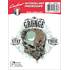 STICKER CARROSSERIE CRANE BLEU CADOX