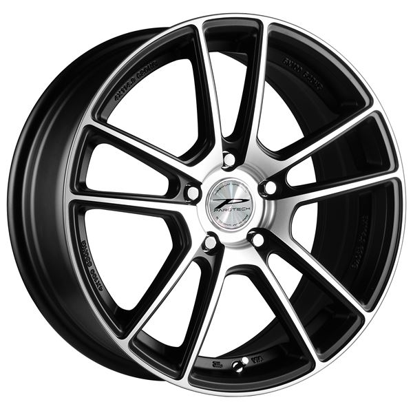 Jante aluminium Parotech 15 pouces Black Poli Satine
