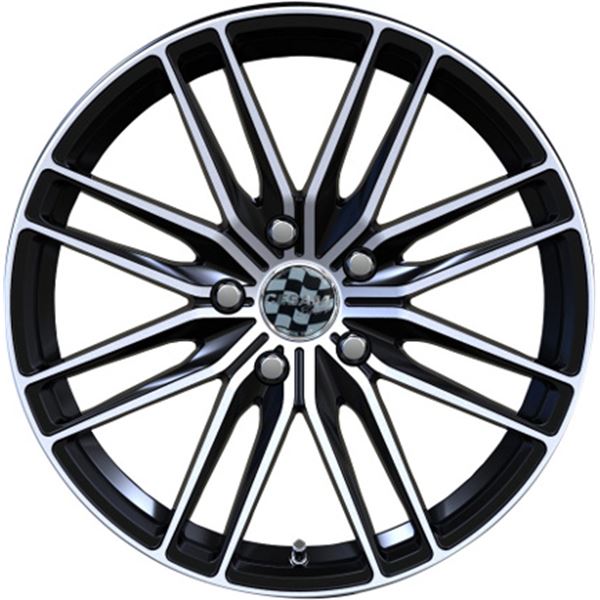 Jante aluminium Cesam 16 pouces Black Poli Satine