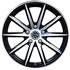 Jante aluminium Cesam 16 pouces Black Poli Satine