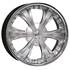 Jante aluminium Parotech 20 pouces Hyper Silver Bord Inox
