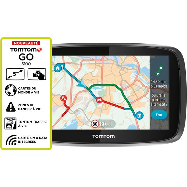 GPS TomTom GO 5100 Monde