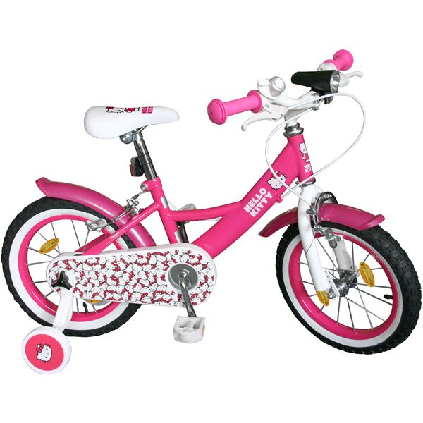 Vélo 14'' pour enfant Hello Kitty