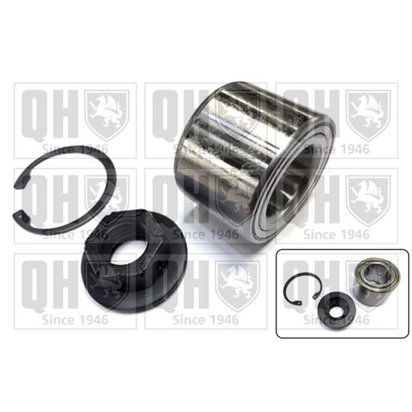 1 kit de roulement de roue arrière Quinton Hazell QWB1128