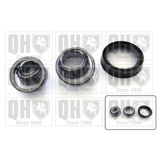 1 kit de roulement de roue arrière Quinton Hazell QWB1155