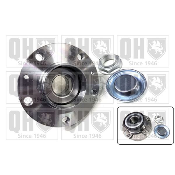 1 kit de roulement de roue arrière Quinton Hazell QWB1318