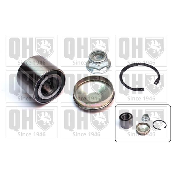 1 kit de roulement de roue arrière Quinton Hazell QWB1388