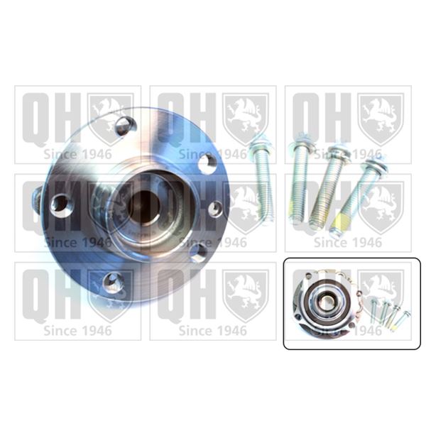 1 kit de roulement de roue arrière Quinton Hazell QWB1393