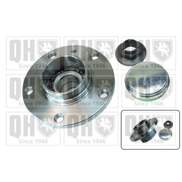 1 kit de roulement de roue arrière Quinton Hazell QWB1395