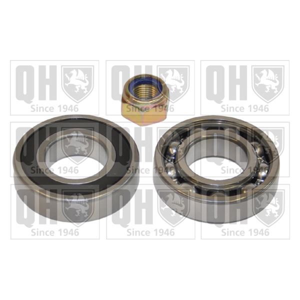 1 kit de roulement de roue avant Quinton Hazell QWB302