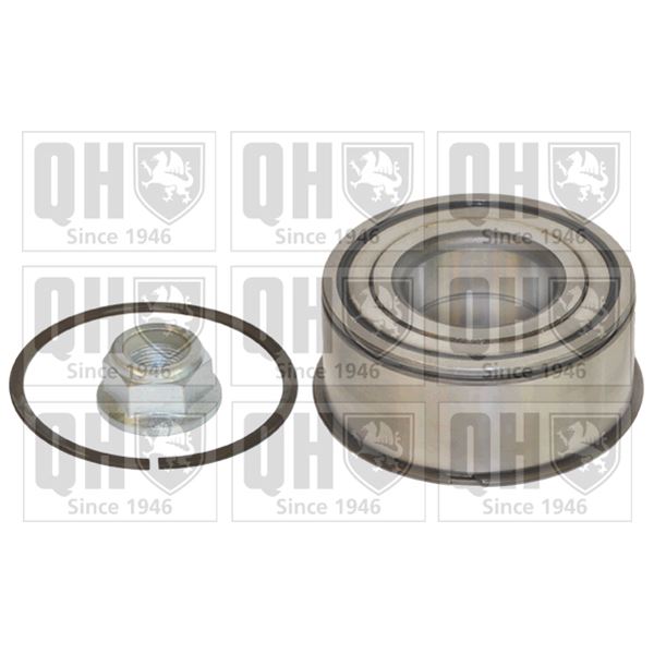 1 kit de roulement de roue avant Quinton Hazell QWB950