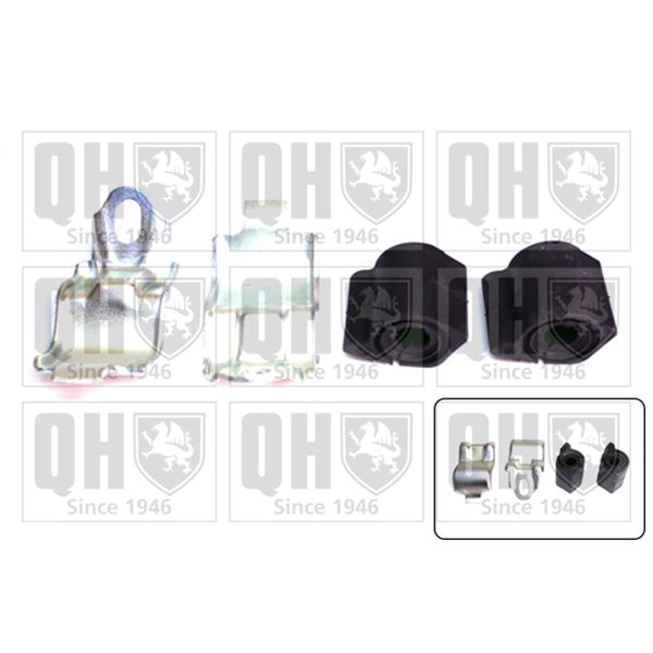 1 kit de barre stabilisatrice Quinton Hazell EMBK3067