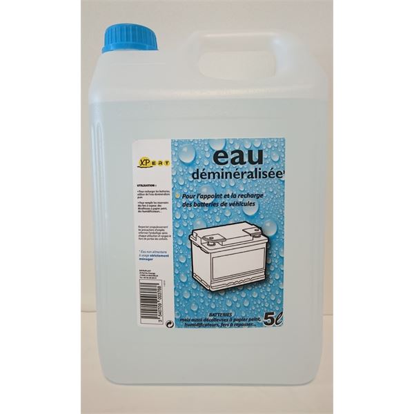 Eau déminéralisée 5L