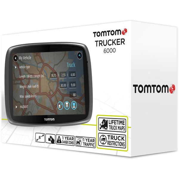 GPS Poids lourd Tomtom TRUCKER 6000 45