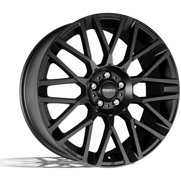 Jante MOMO Revenge Matt Black  7x16 5x120ET35