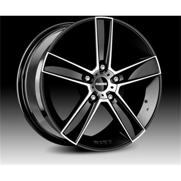 Jante MOMO Strike2 Black Polish 8x17 5x120ET35