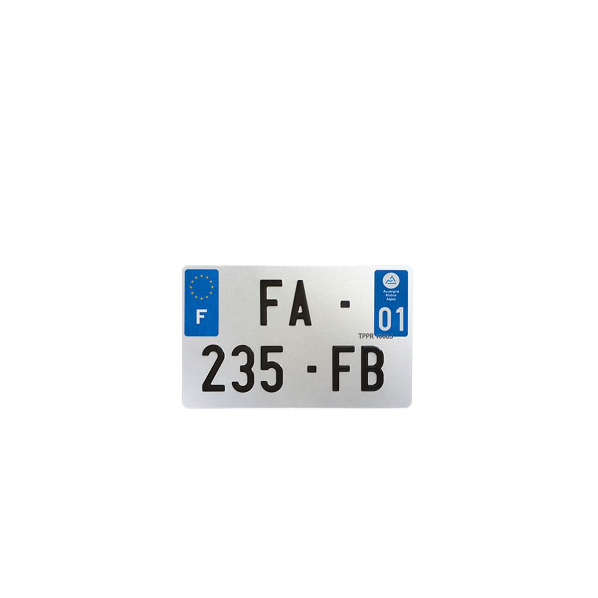 Plaque Immatriculation Évotion 210x130 Mm Département 12
