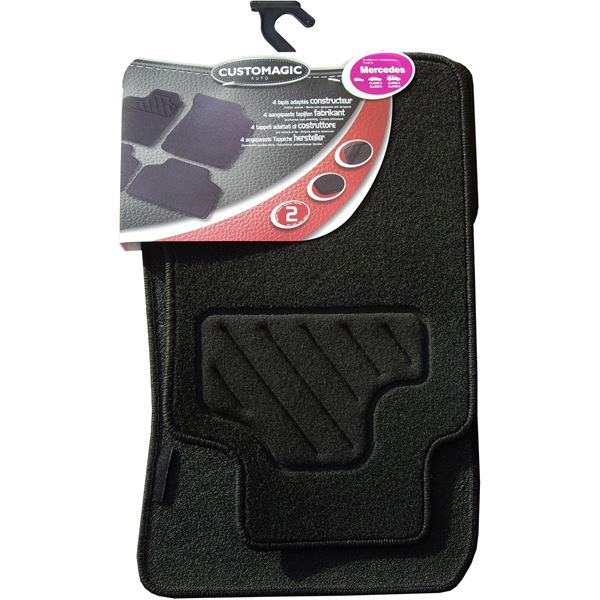 4 Tapis adaptés constructeur MERCEDES
