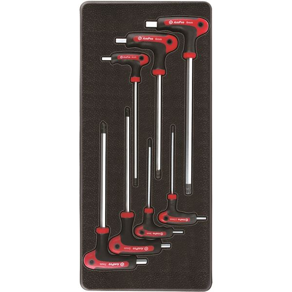 Servante d'atelier 4 tiroirs et 125 outils Z-COMP125AU AmPro