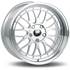 Jante INFINY R1 Argent Bord Poli 8,5x18 5x114,3ET42