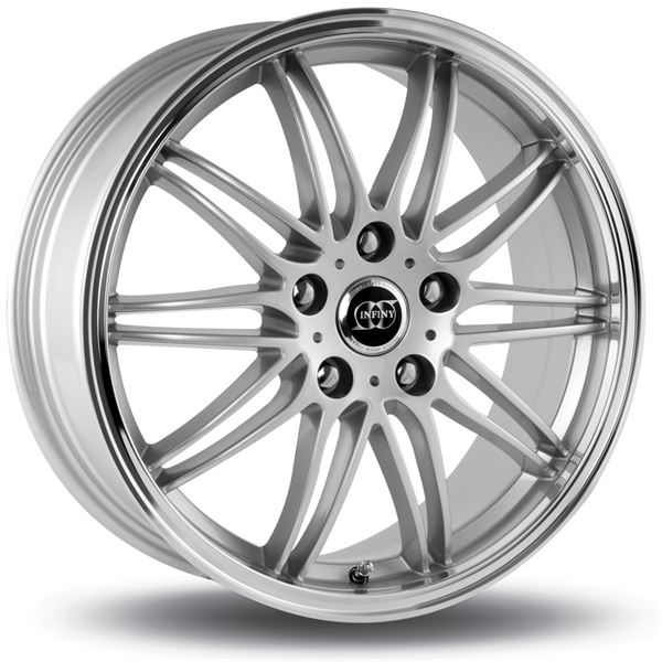 Jante INFINY Shark Argent Bord Poli 6,5x15 5x110ET35