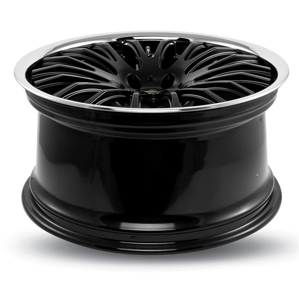 Jante INFINY INDIVIDUAL Klatz-Rsl Noir Face Polie Bord Inox 9,5x20 5x112ET45