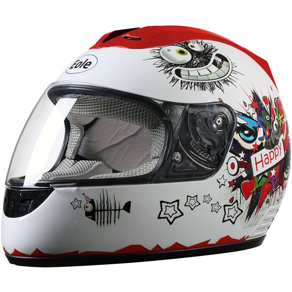 Casque moto intégral Happy T L Eole