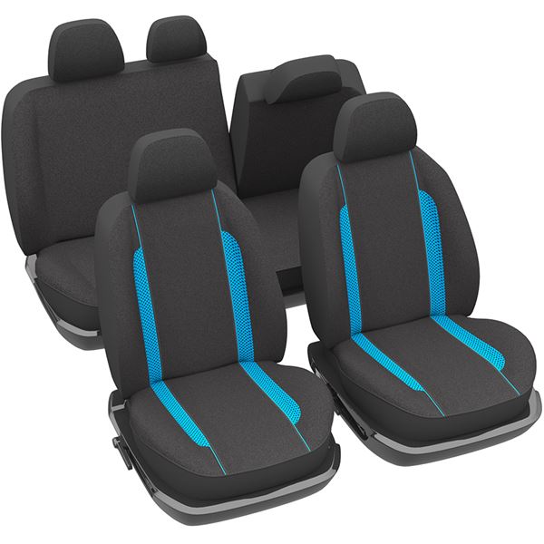 Housses de sièges  FLUO BLEU TU+