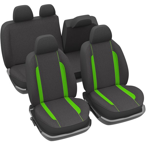 Housses de sièges  FLUO VERT TU+