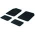 4 tapis moquette universels Fluo bleu