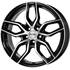 Jante PLATIN Pl72 Noir Brillant Poli 8,5x19 5x114,3ET40
