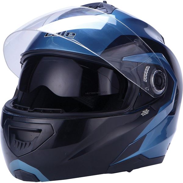 Casque moto modulable noir/ bleu Taille M Eole