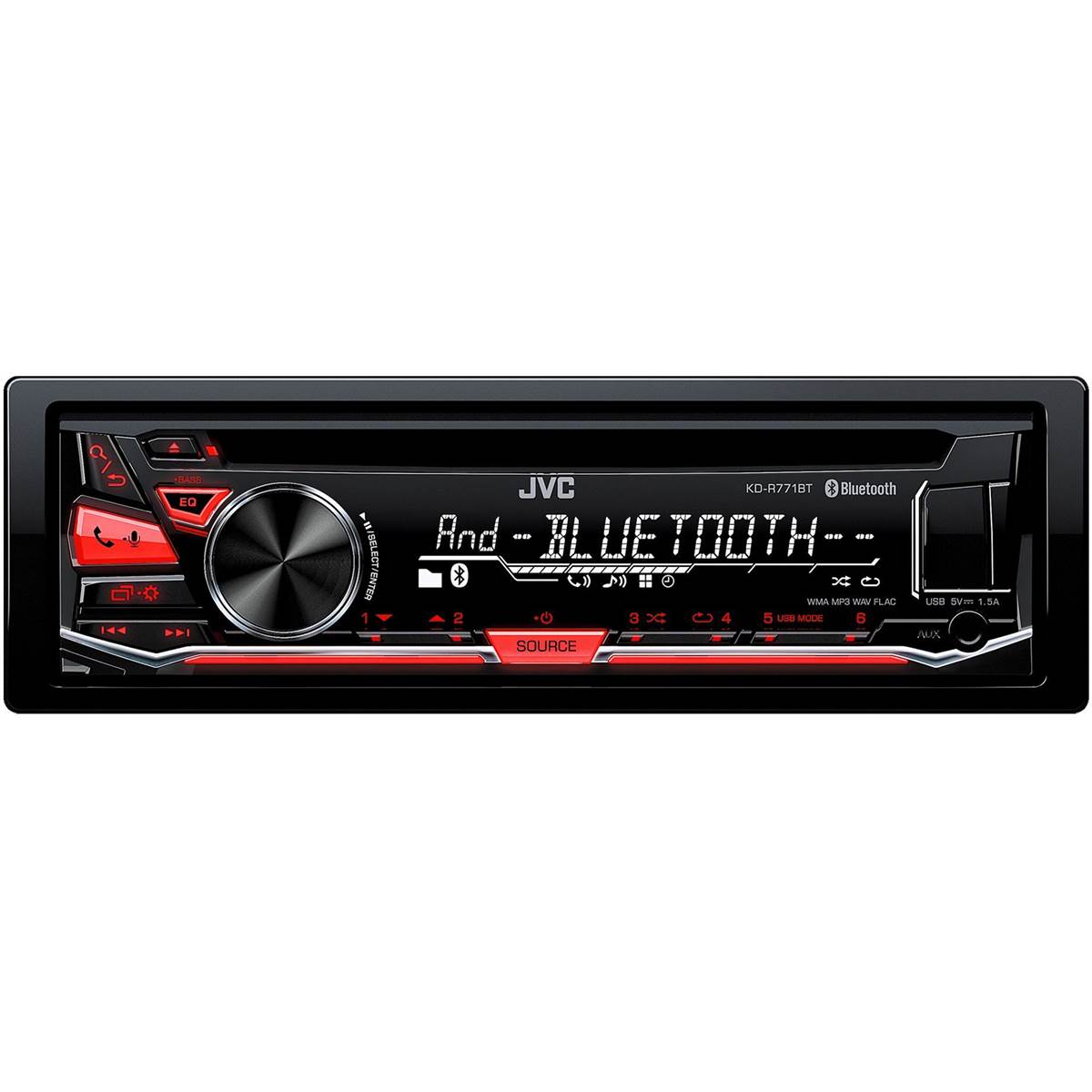 Autoradio Bluetooth Jvc Kd-r771bt