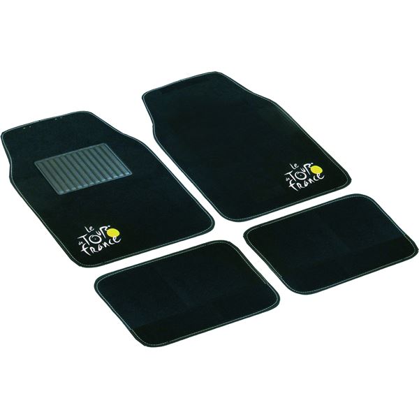 4 tapis moquette universels Tour de France