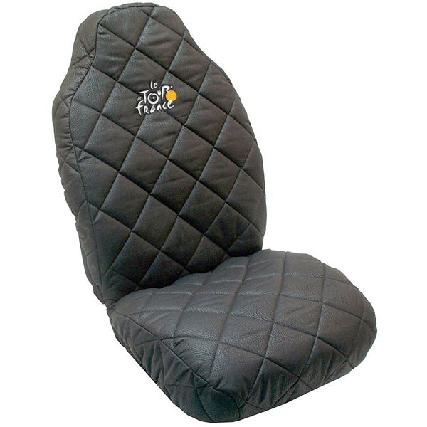 Housse de siège noire TOUR DE FRANCE matelassée Mango