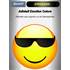 Sticker voiture EMOCARS colors version 4 jaune
