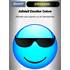 Sticker voiture EMOCARS colors version 4 bleu